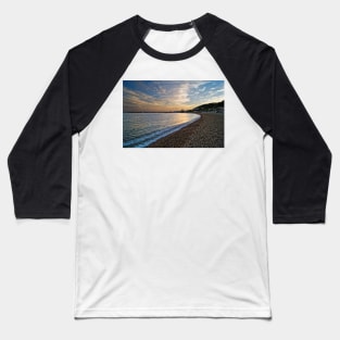 Lyme Regis Sunset Baseball T-Shirt